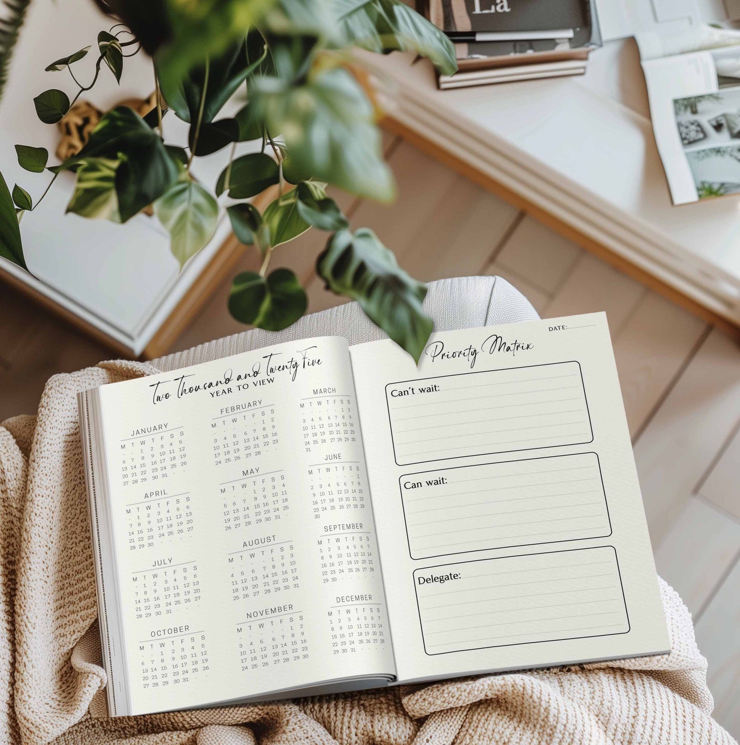 Poppy Planner Mug Set