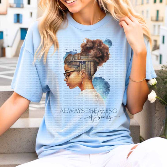 Always Dreaming of Books - Black Ethnic