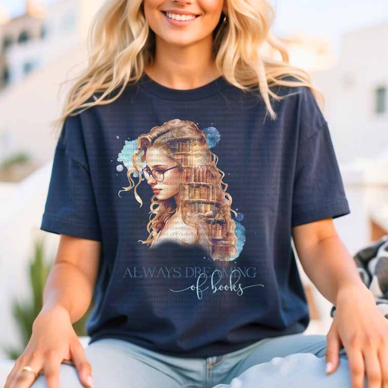 Always Dreaming of Books - Blonde Hair Down