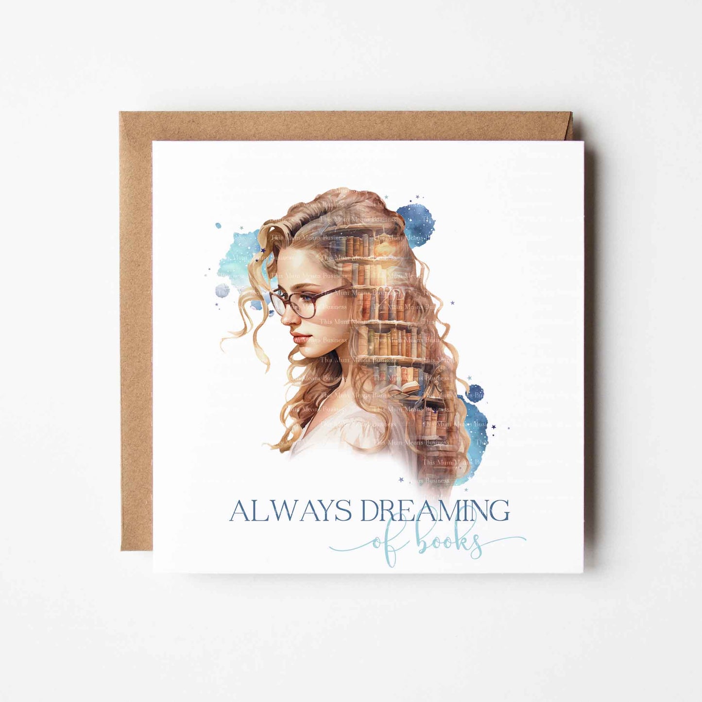 Always Dreaming of Books - Blonde Hair Down