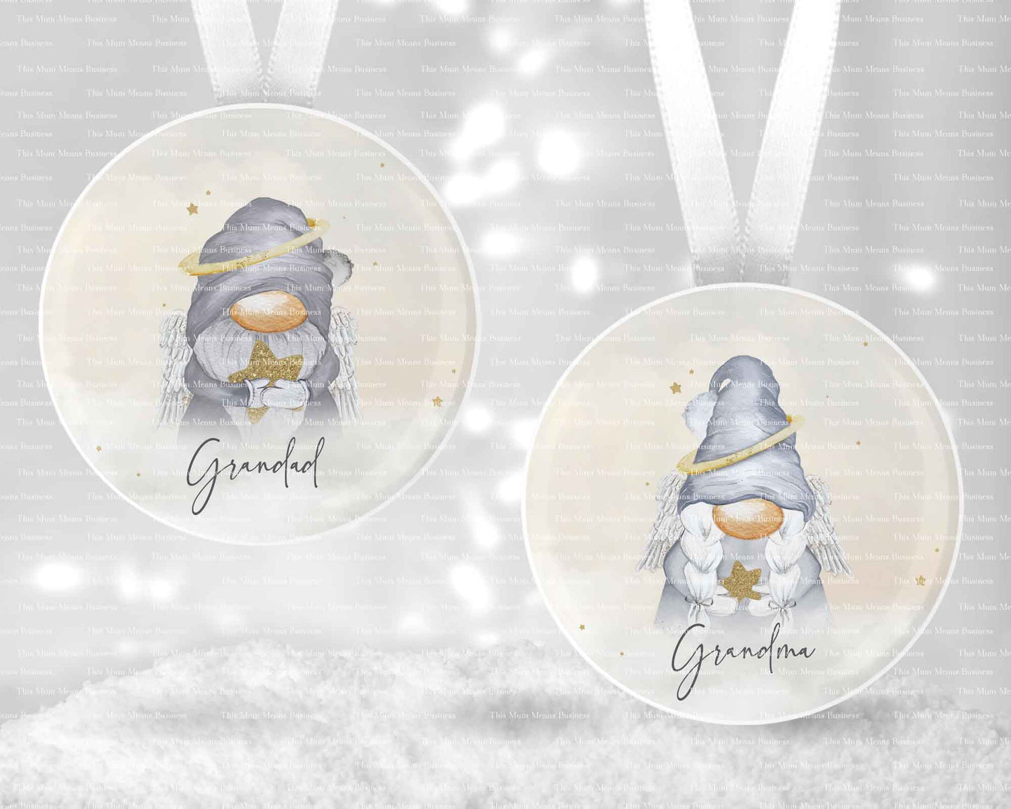 Angel Gonk Decoration Set