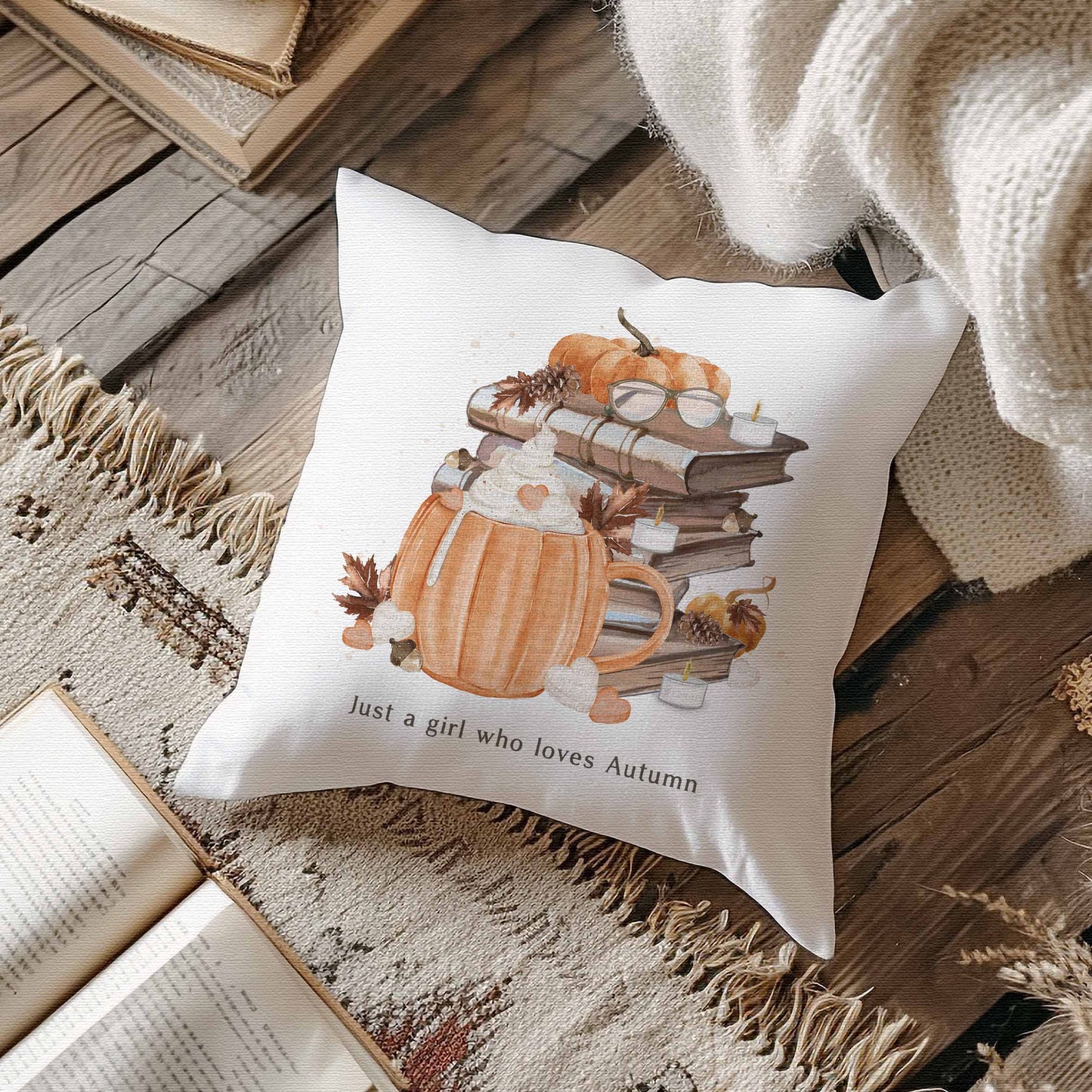 Autumn Book Reading Set