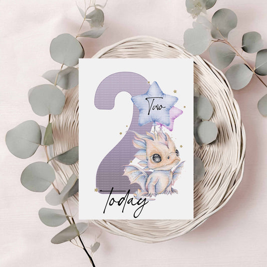 Baby Fire Dragon Numbers