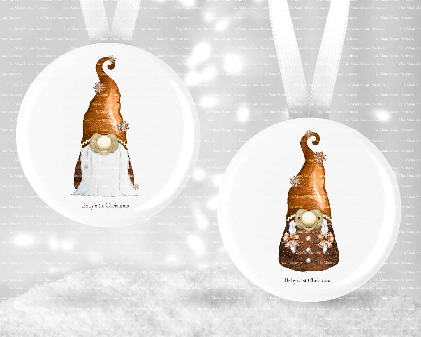 Gingerbread Gonk Family