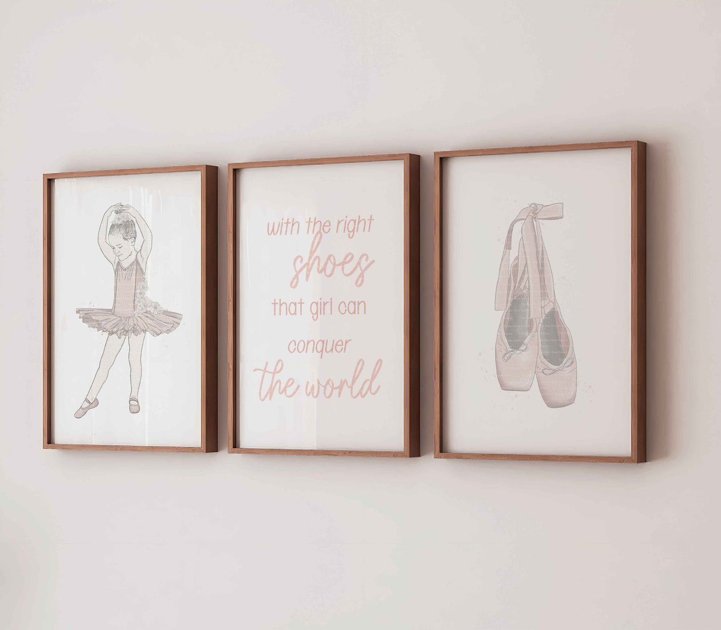 3 Frame Ballerinas