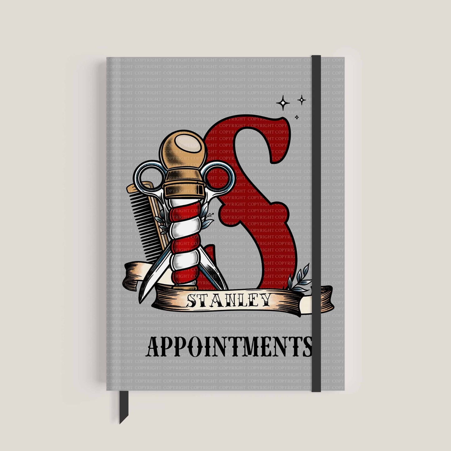 Barber Alphabet - Neo Trad