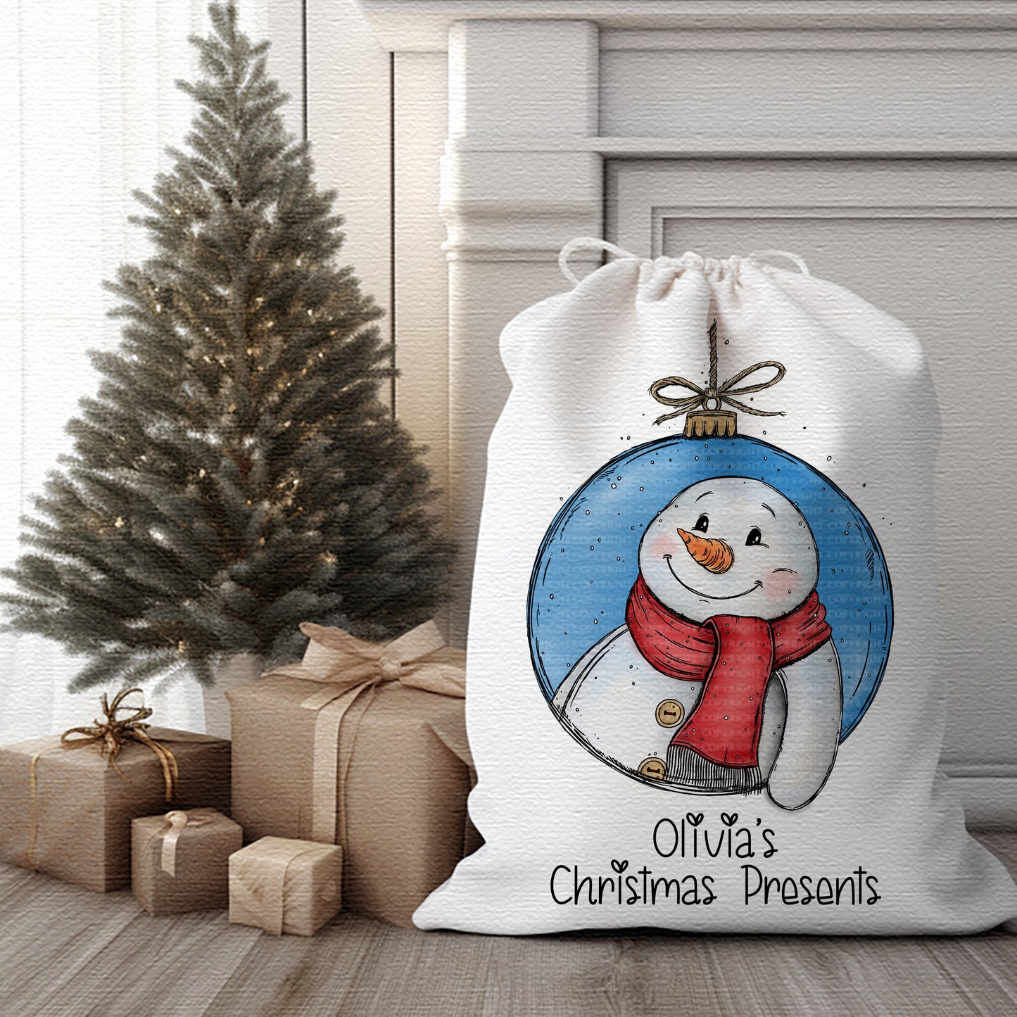 Snowman Baubles