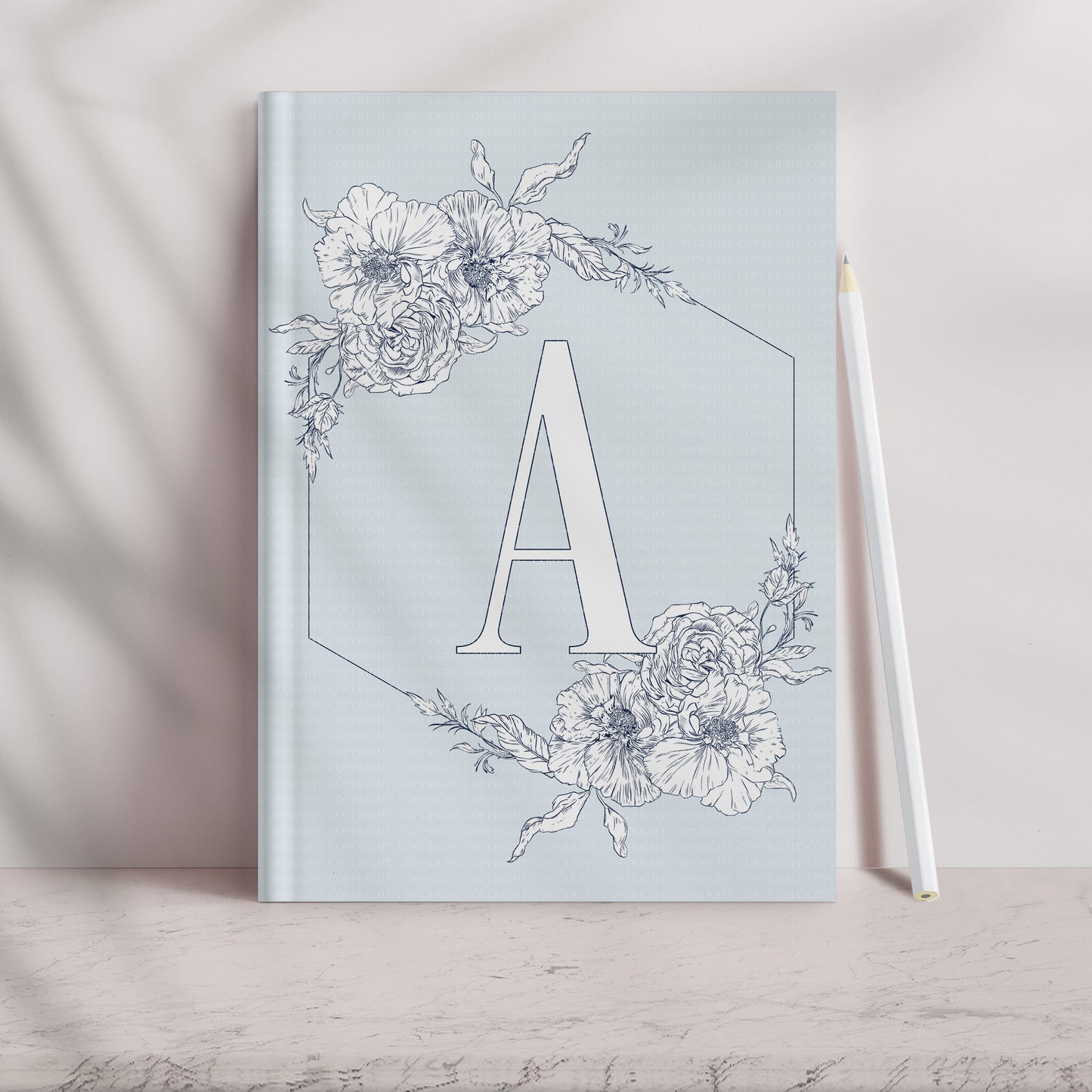 Blue Floral Bouquet Mini Set