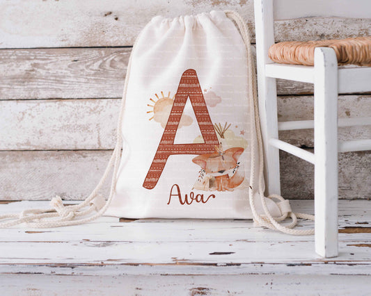Boho Fox Alphabet