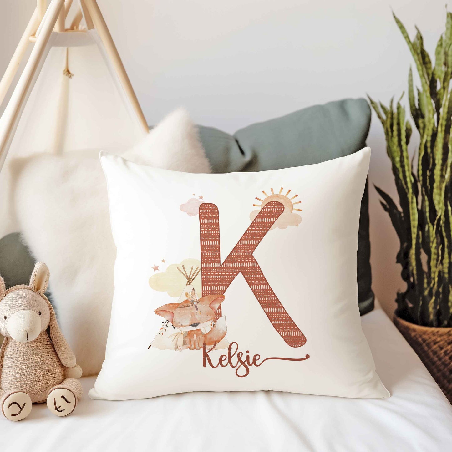 Boho Fox Alphabet