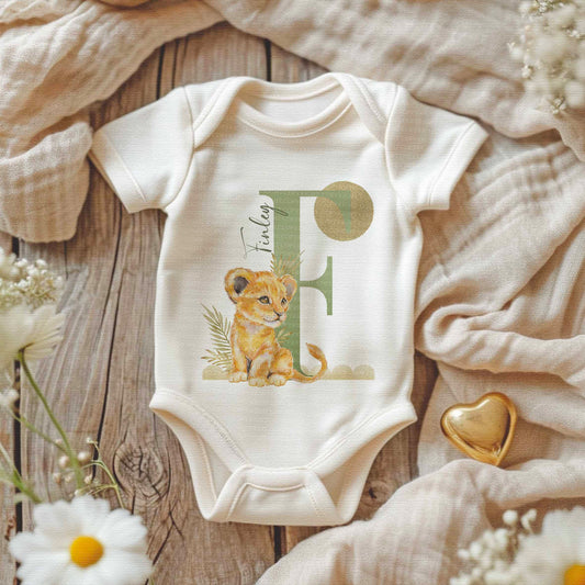 Boho Lion Cub Alphabet