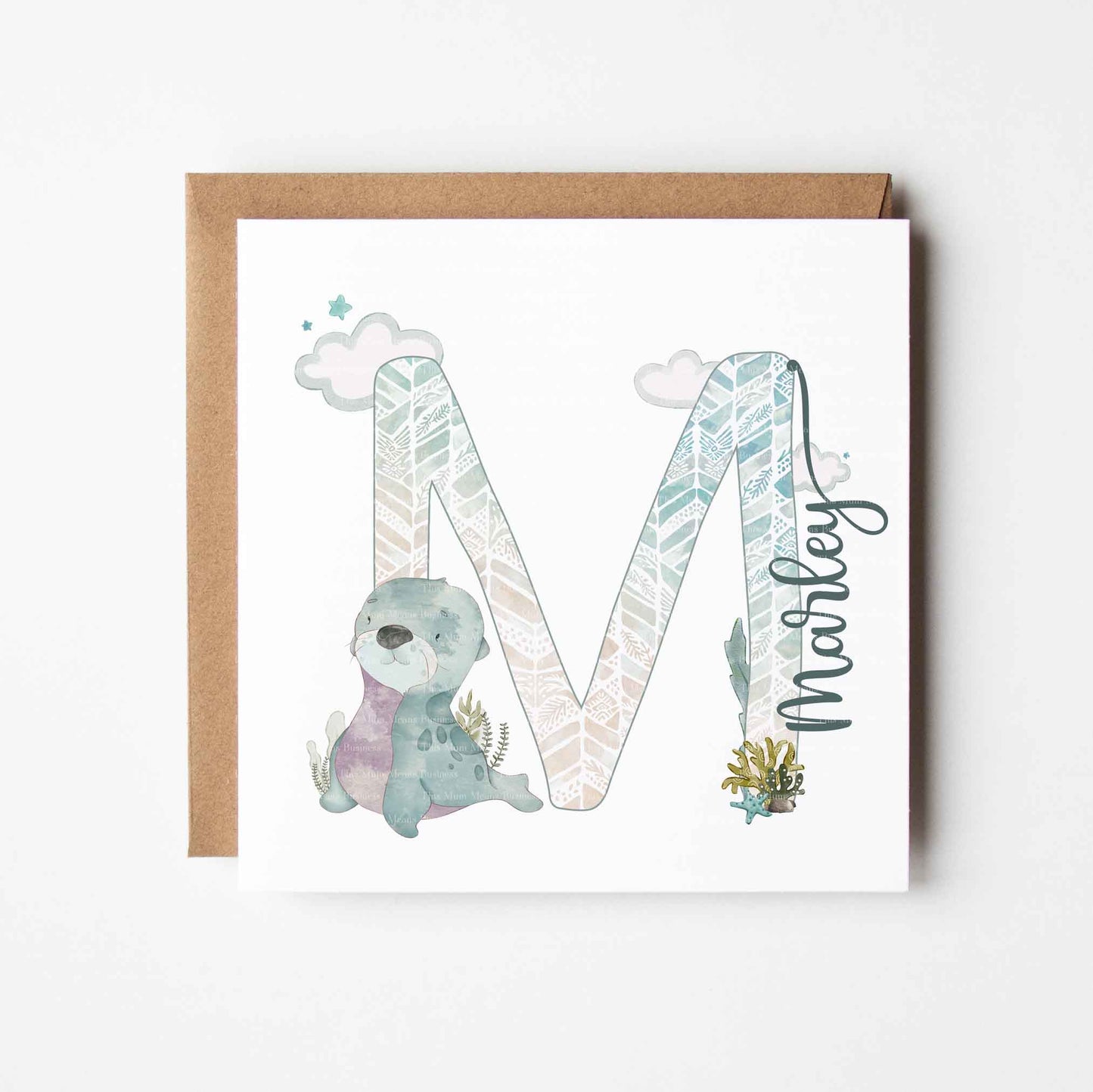 Boho Seal Alphabet