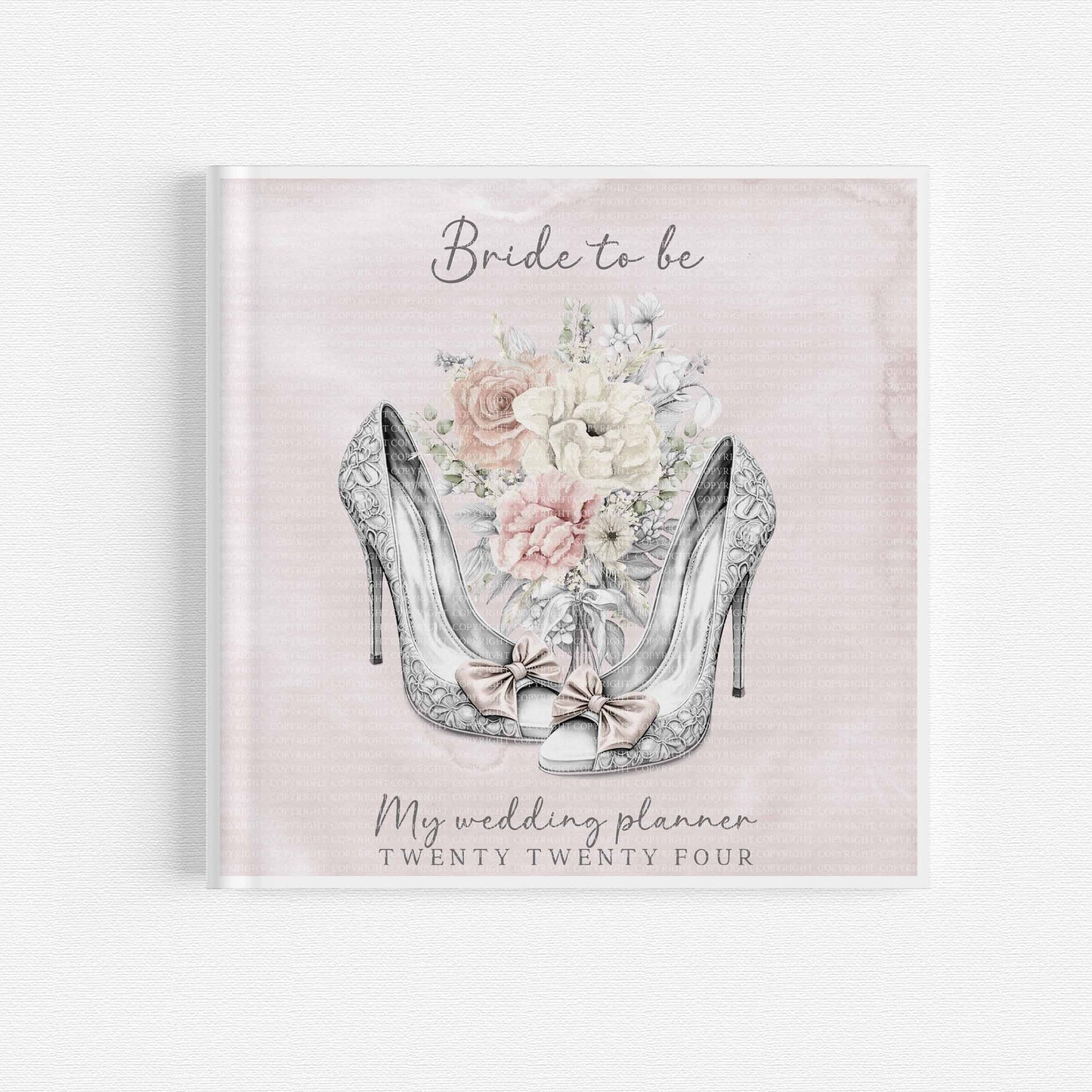 Sketchy Floral Bridal Shoes