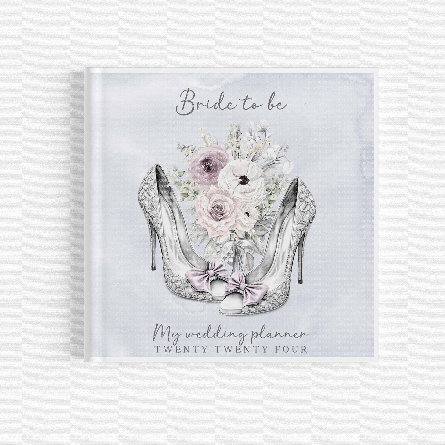 Sketchy Floral Bridal Shoes