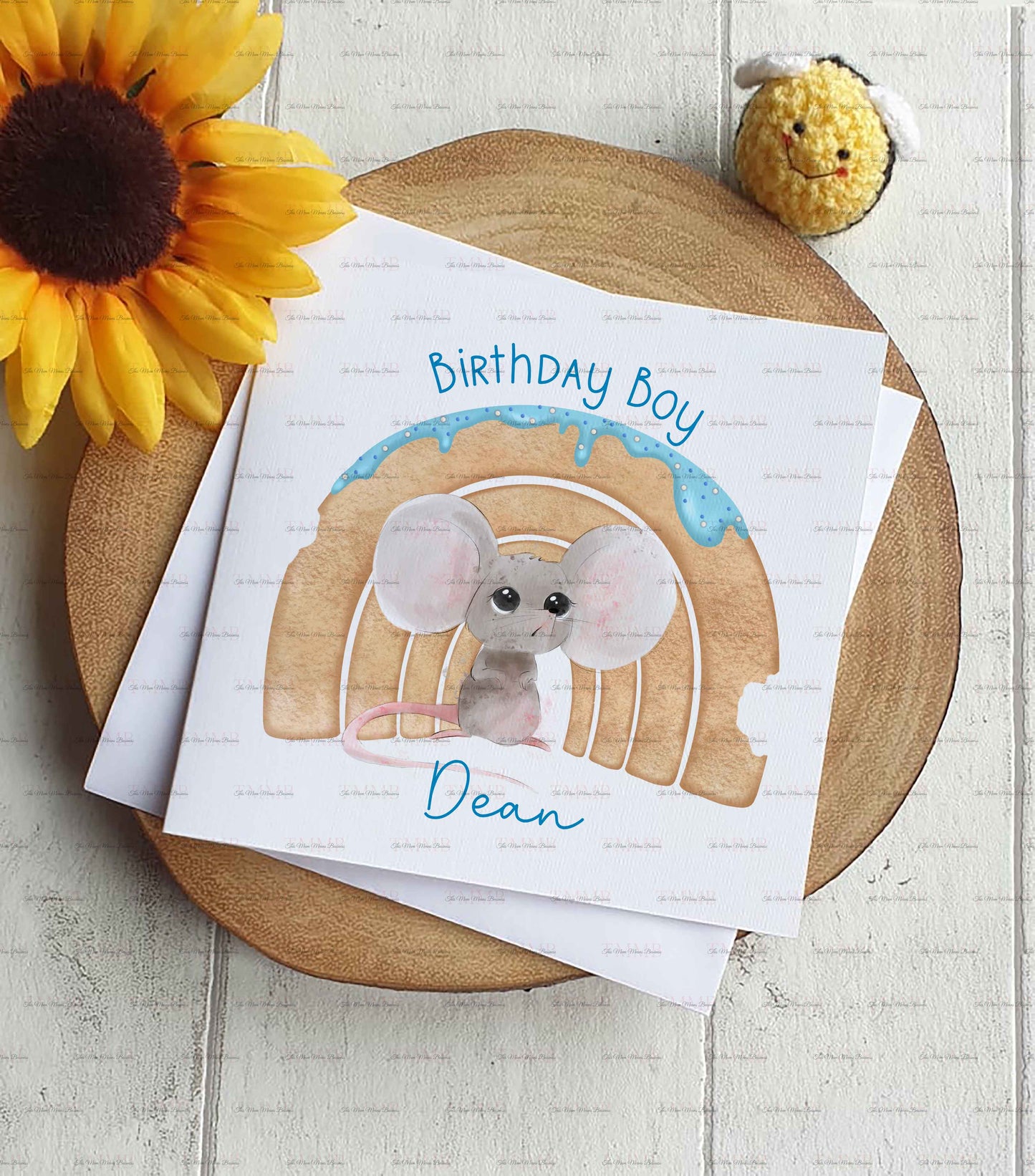 Pink & Blue Cake Rainbows