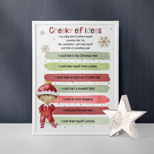 Cheeky Red Elf Ideas