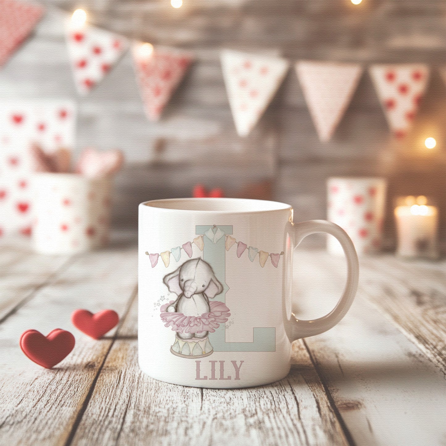 Circus Nelephant Alphabet - Pink Tutu