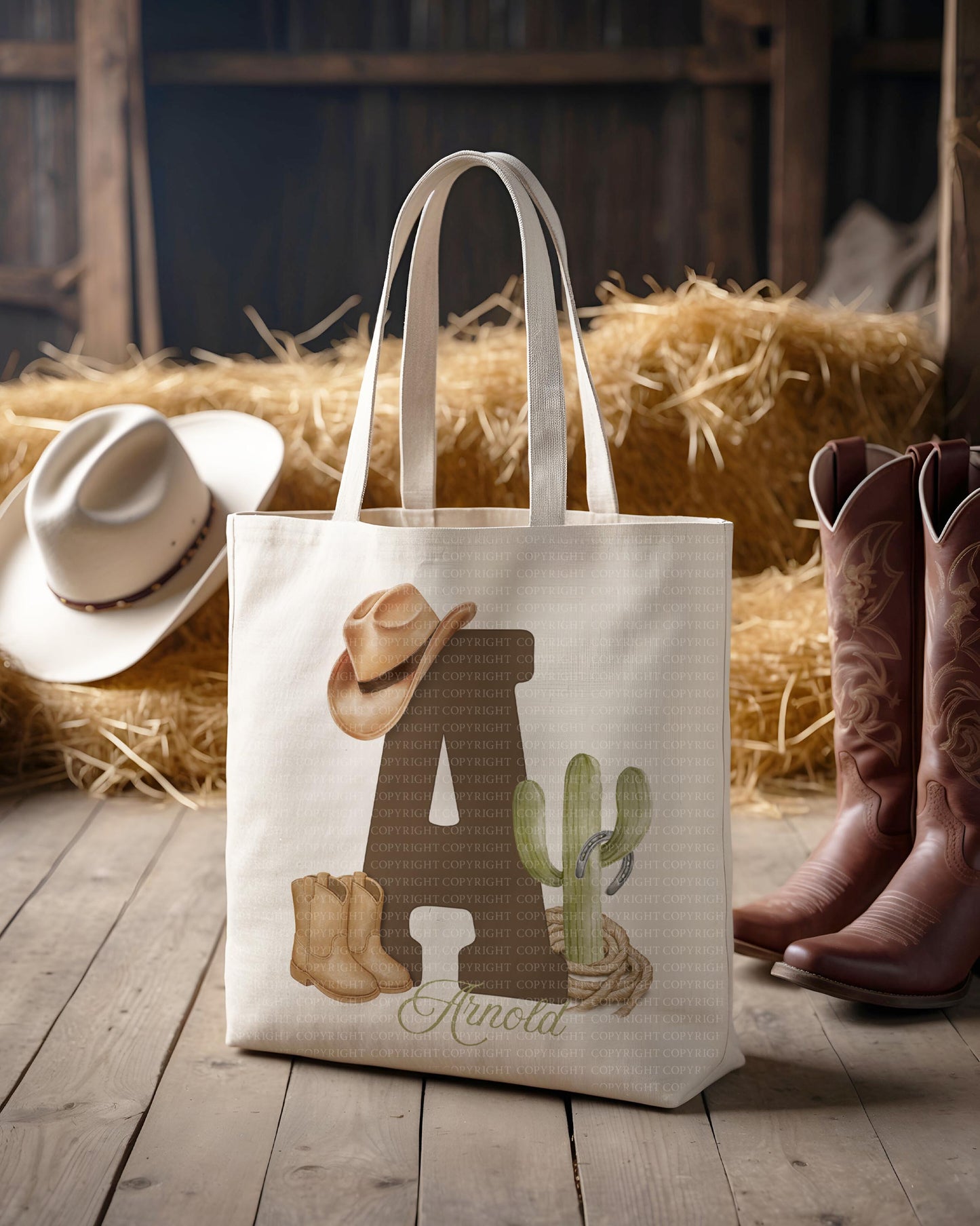 Kids Cowboy Alphabets