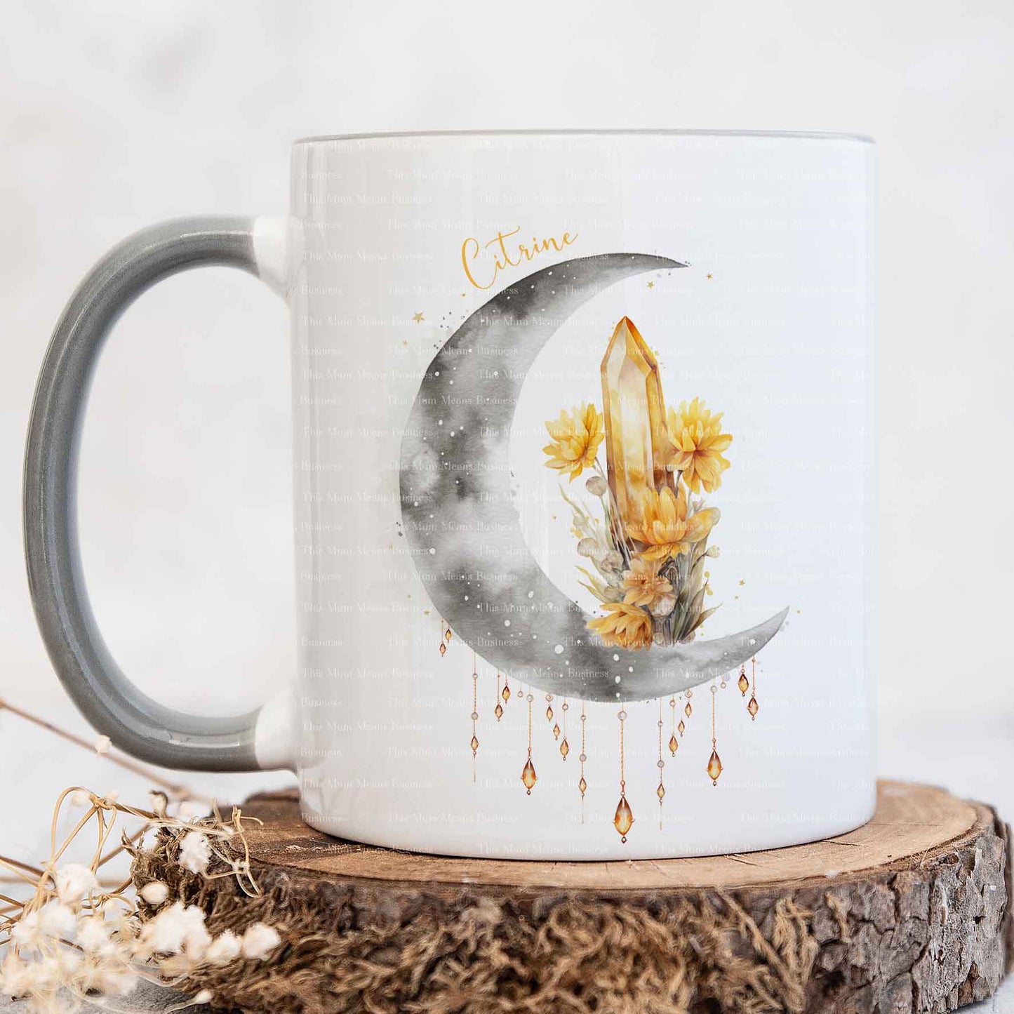 Crystal Moon - Citrine