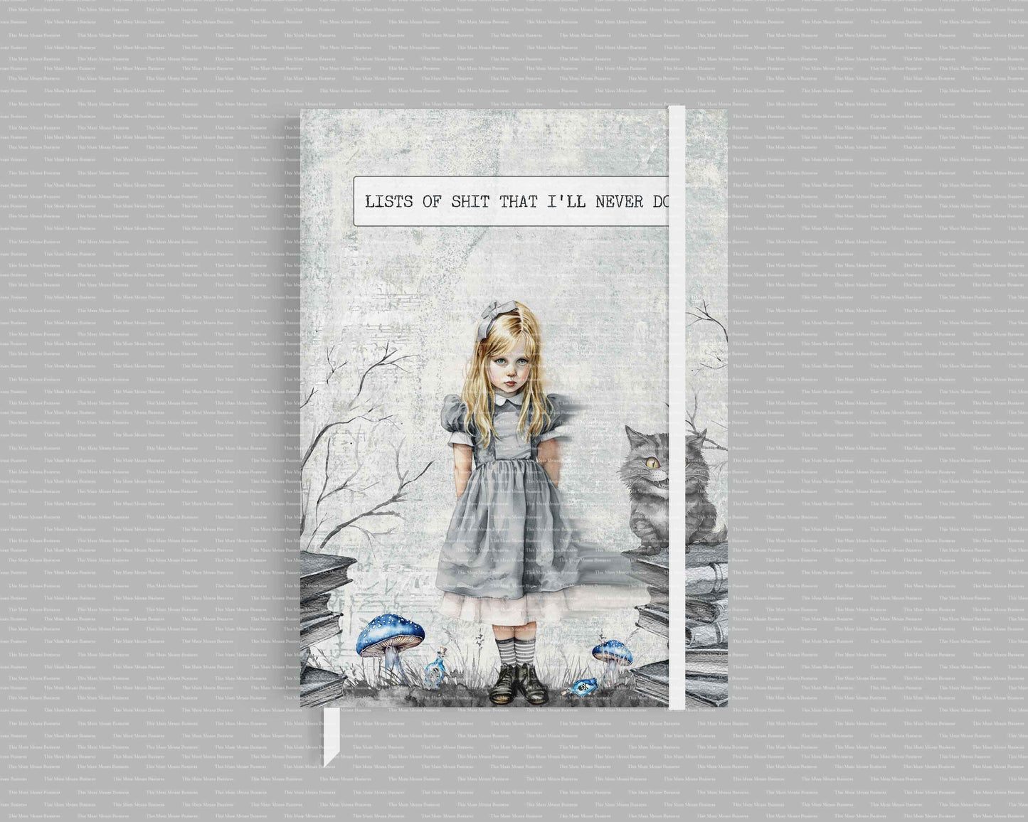 Dark Fairytale Alice Notebook