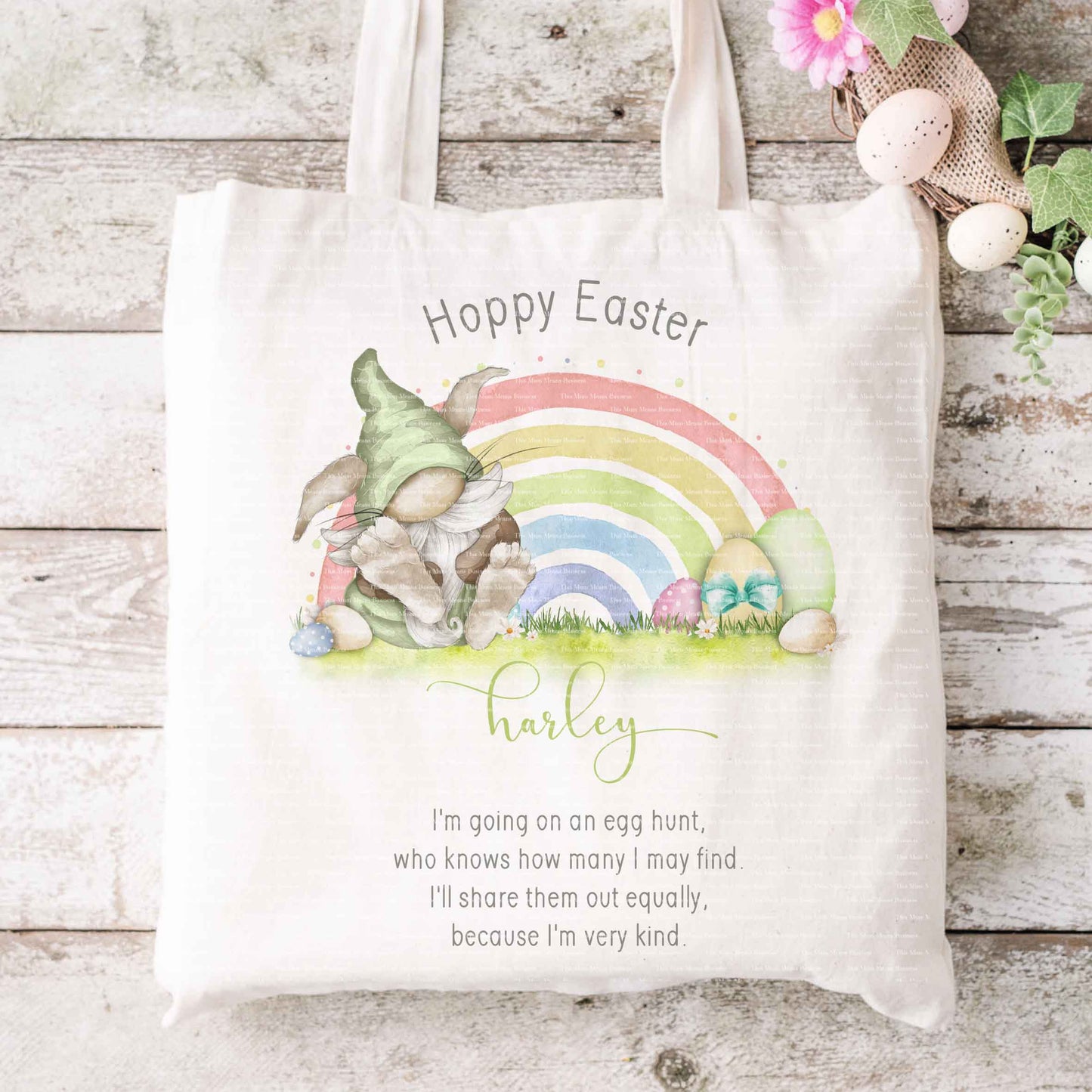 Easter Gonk Rainbows