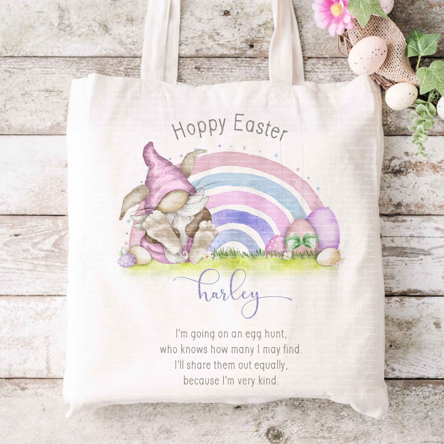 Easter Gonk Rainbows
