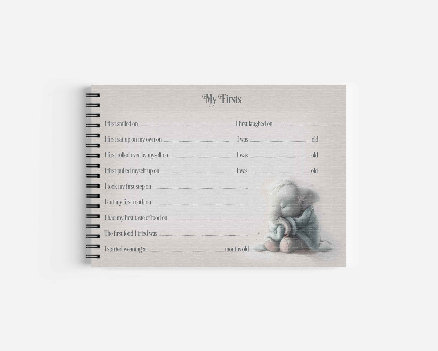 Elephant Baby Tester Design Set