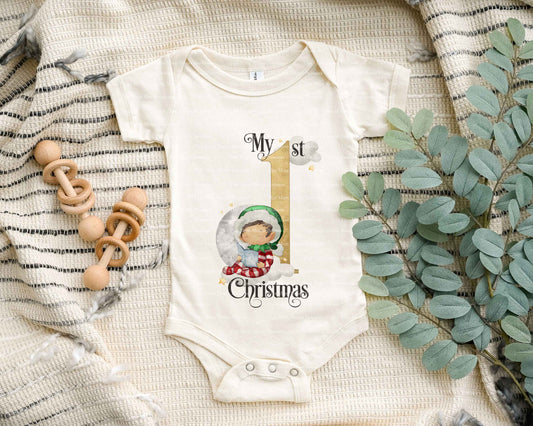 Elf Reading 1st Christmas