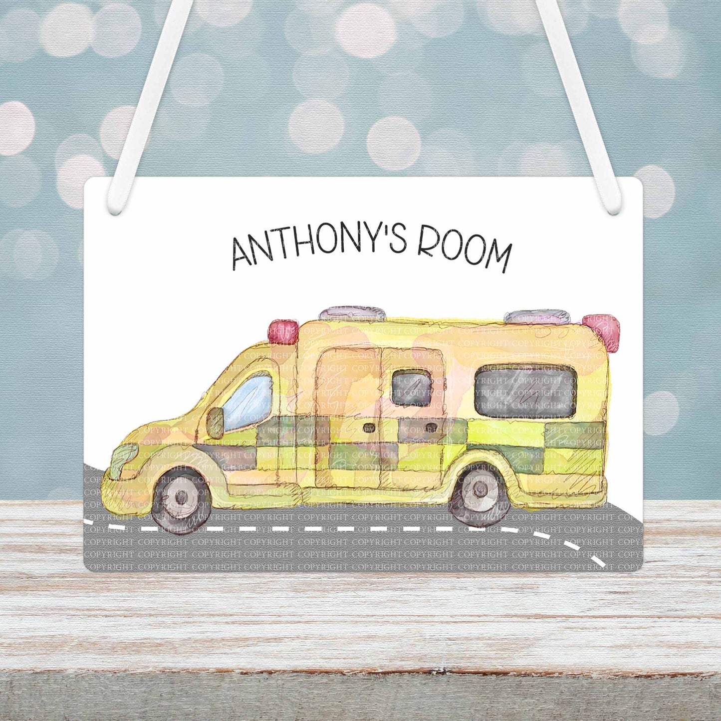 Emergency Vehicles Prints (Set of 3)