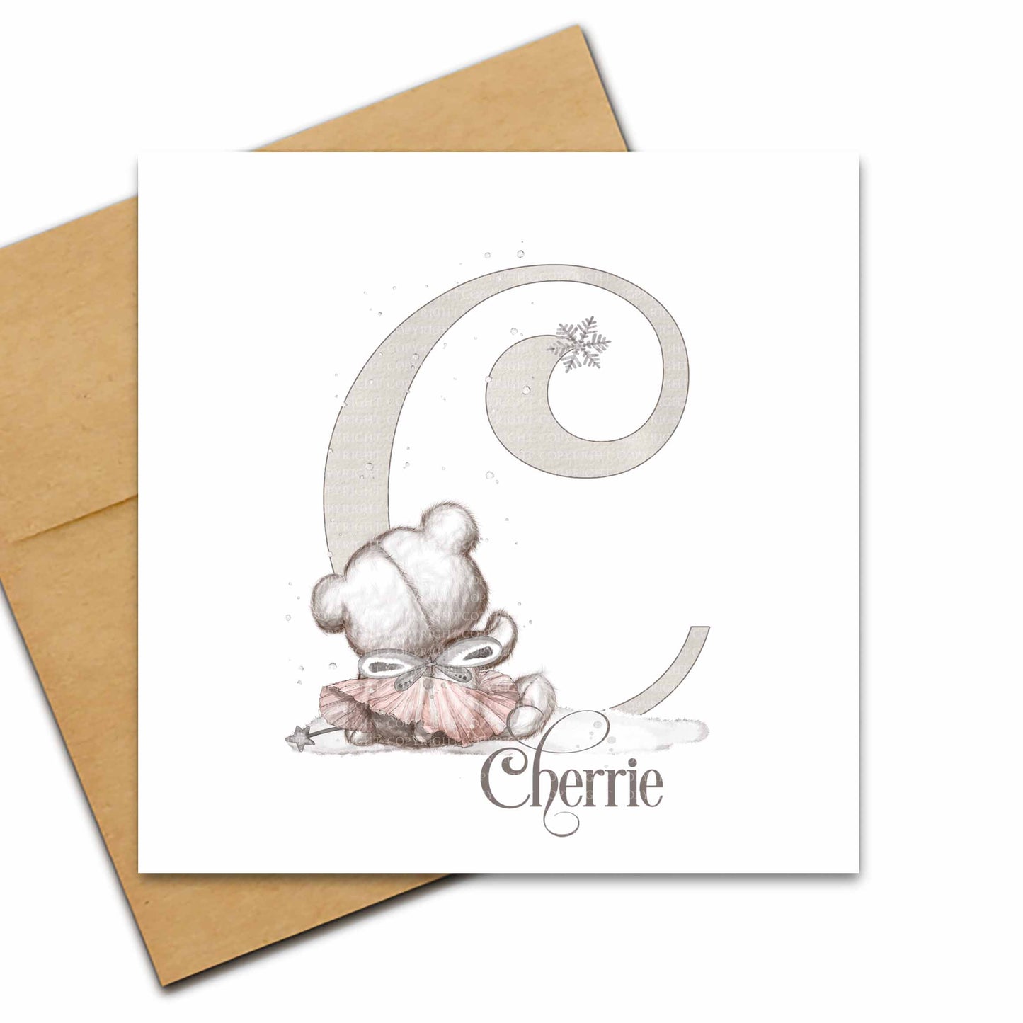 Fairy Christmas Bear Alphabets