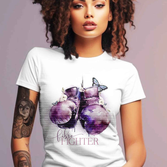 Fibro Fighter Purple/Lilac Boxing Gloves