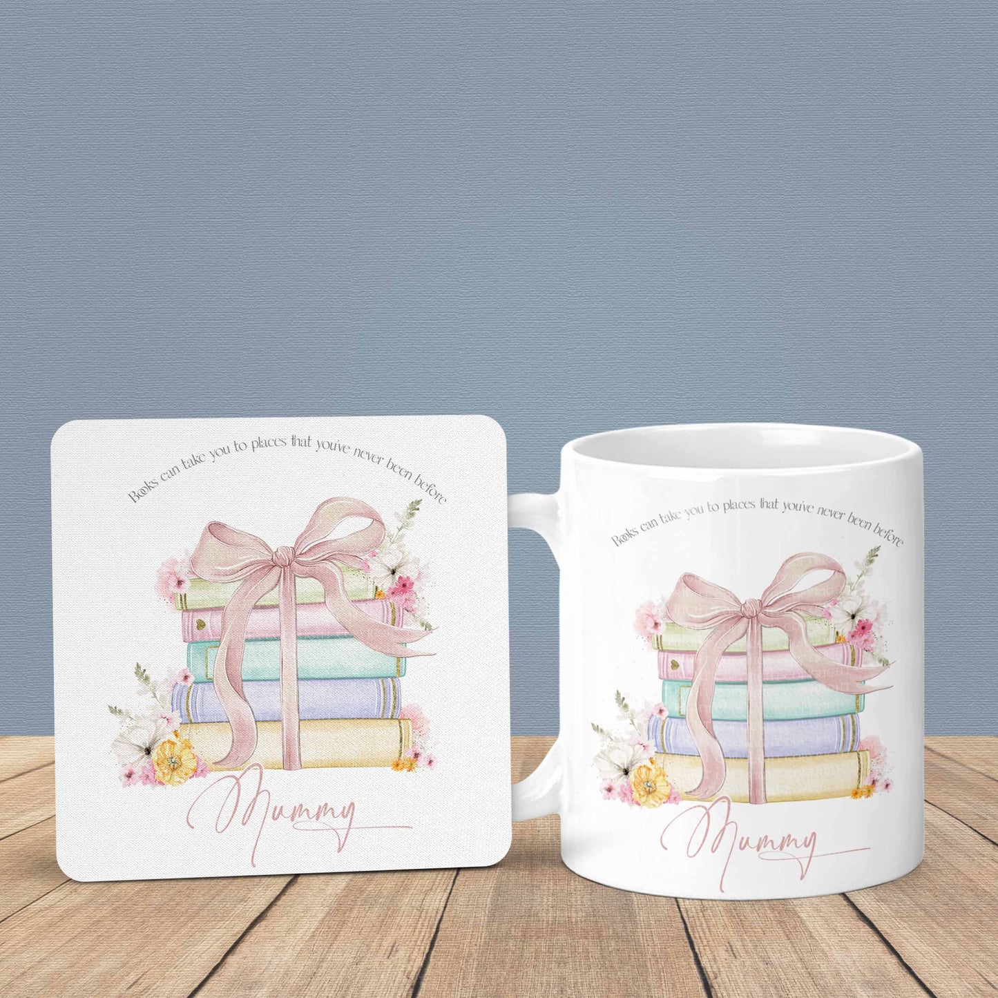 Floral Pastel Bookstack