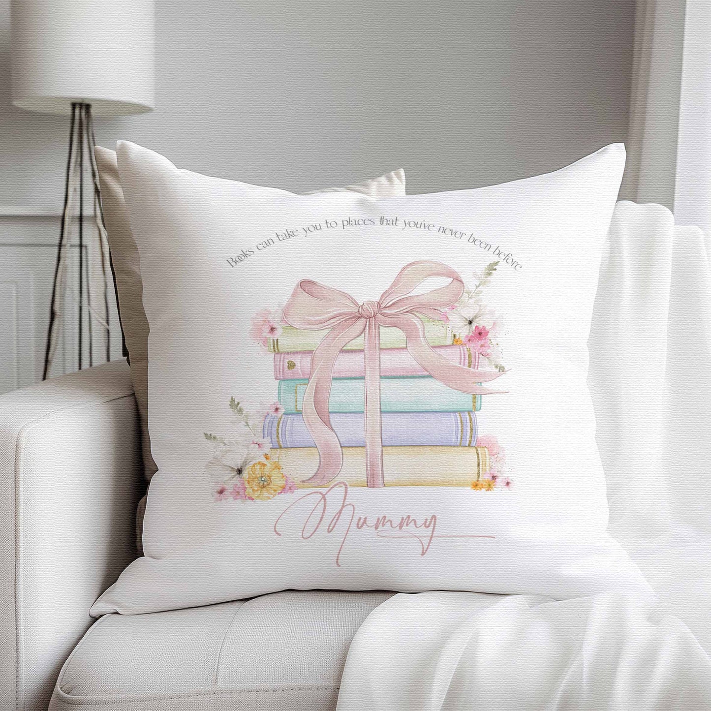 Floral Pastel Bookstack