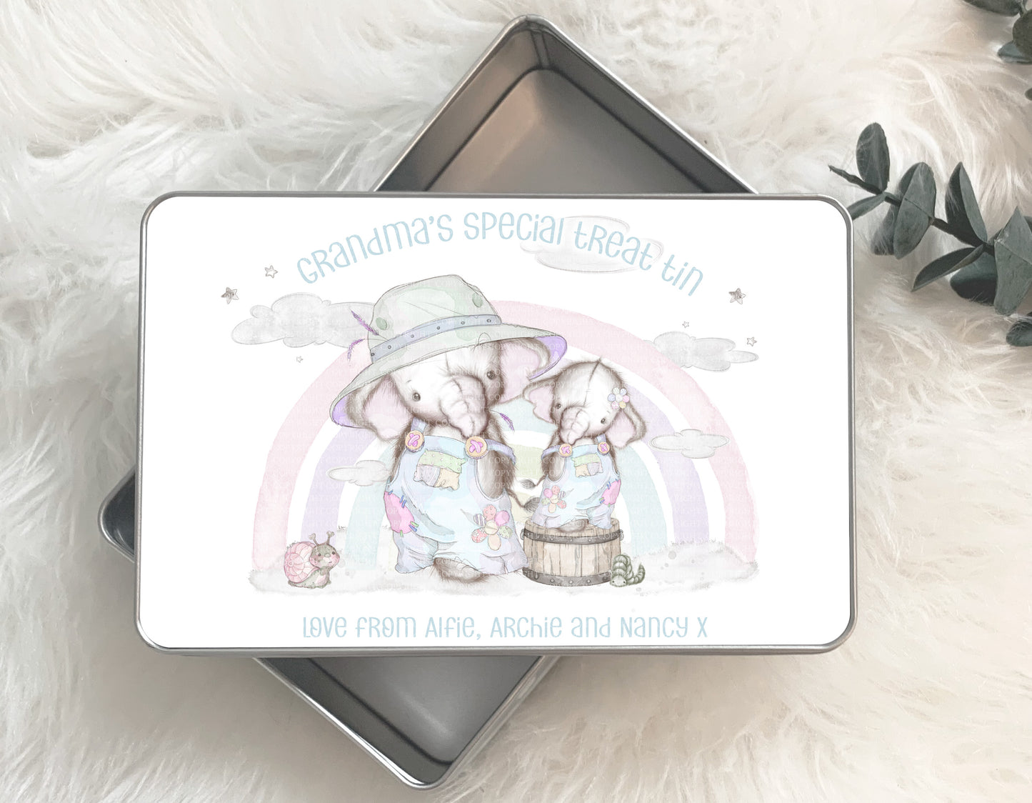 Grandma Nelephant Rainbows