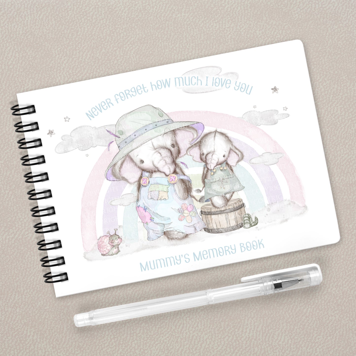 Grandma Nelephant Rainbows