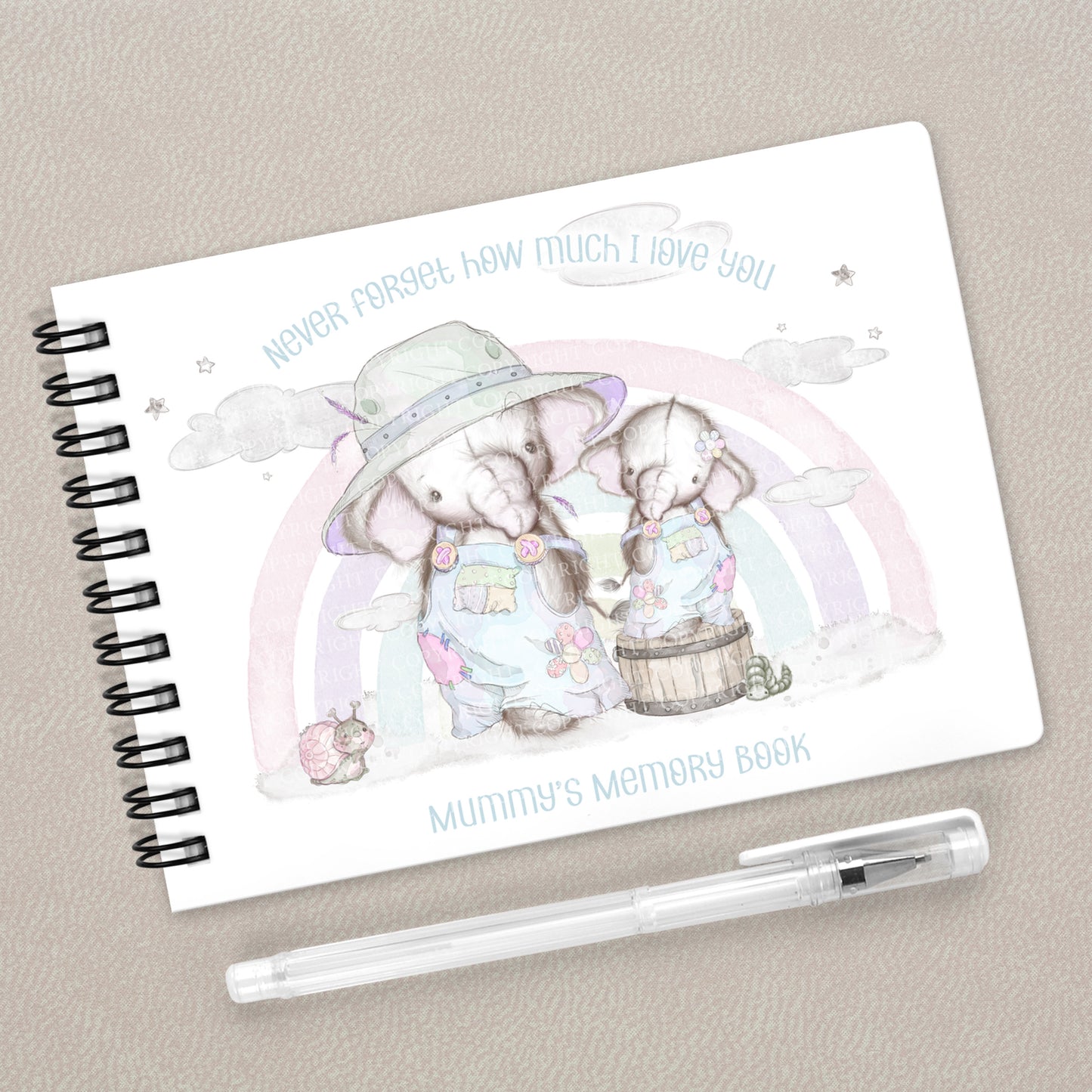 Grandma Nelephant Rainbows