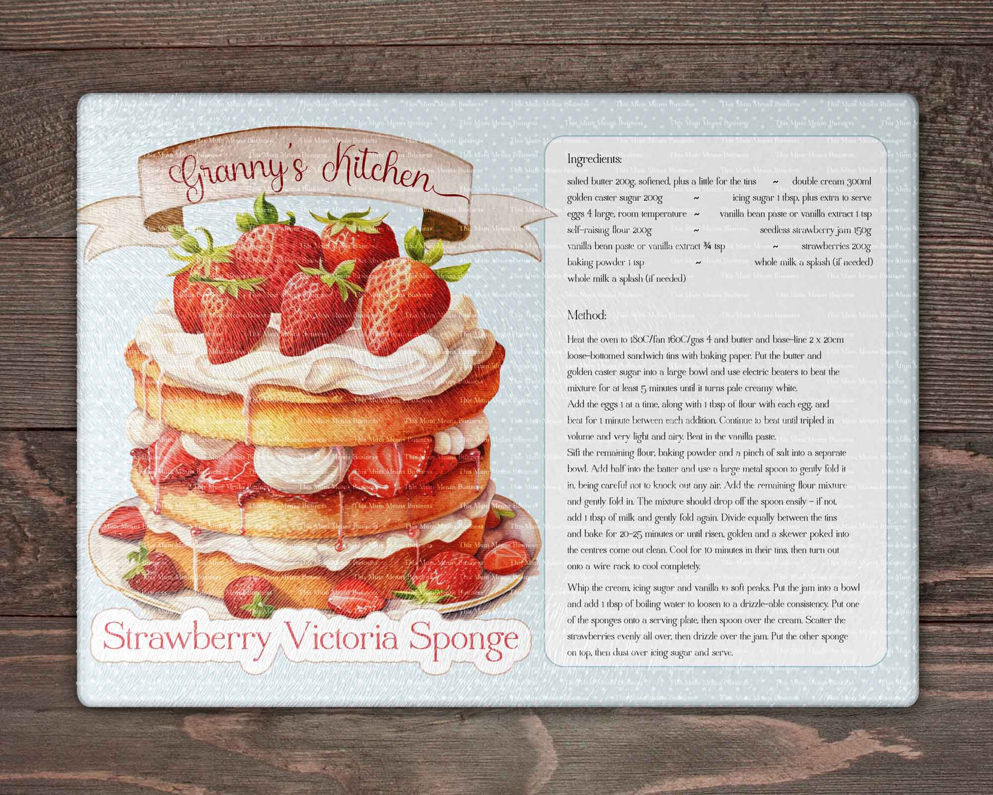Grandma's Chopping Board Set
