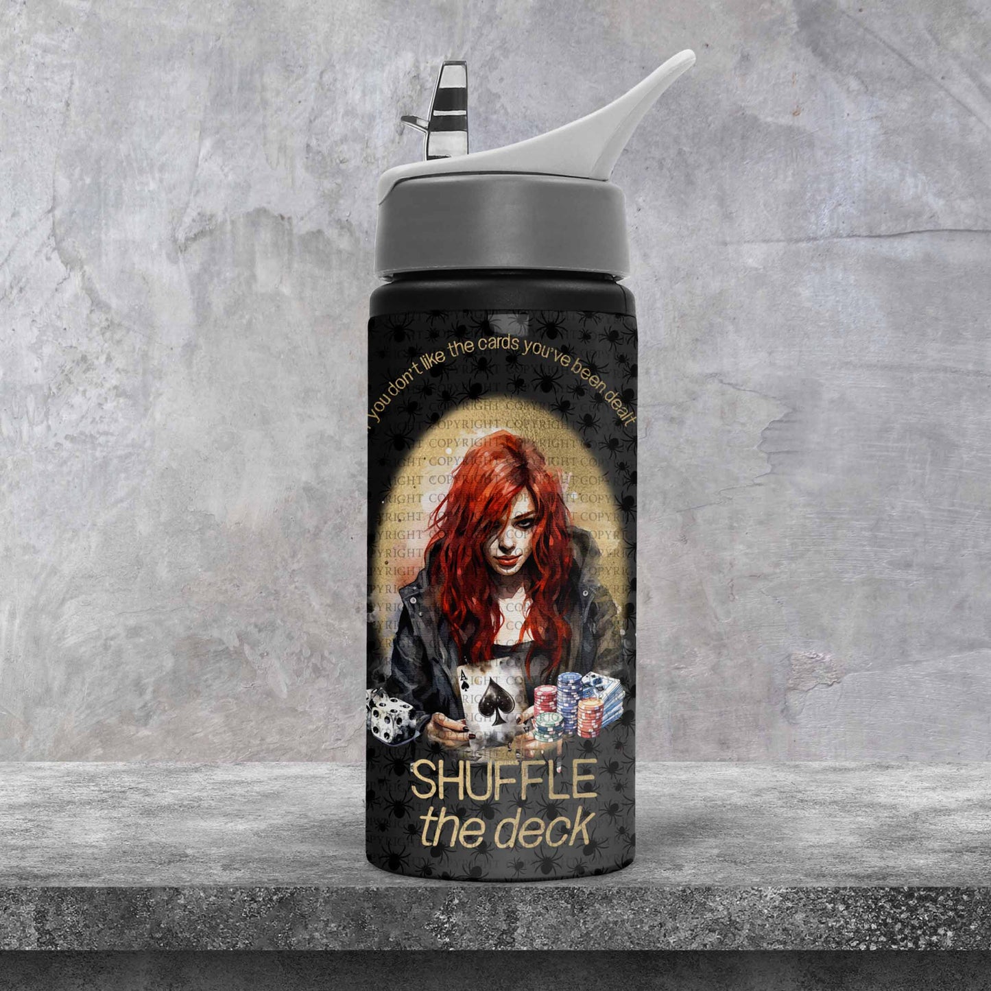 Grunge Girl Poker Hand