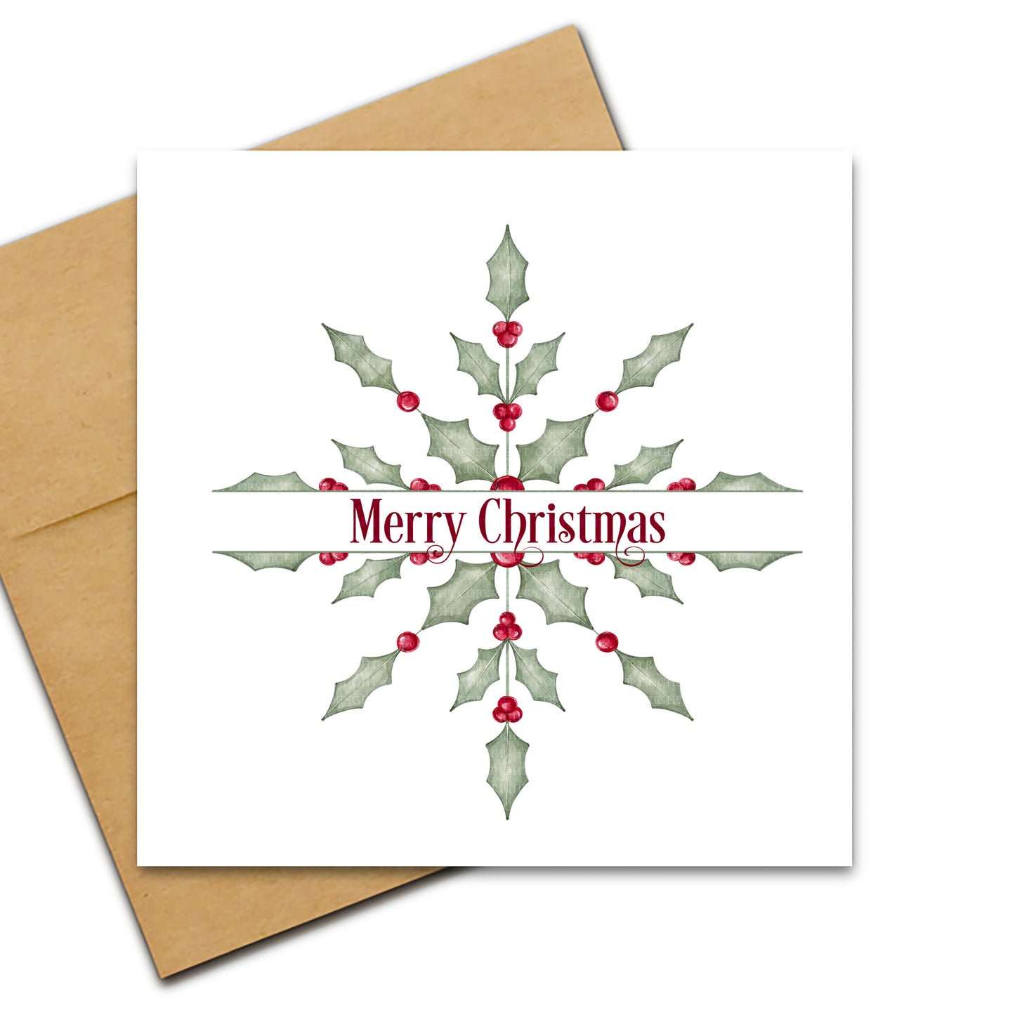 Holly Snowflake