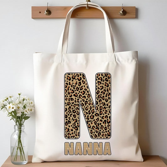 Plain Leopard Print Alphabet