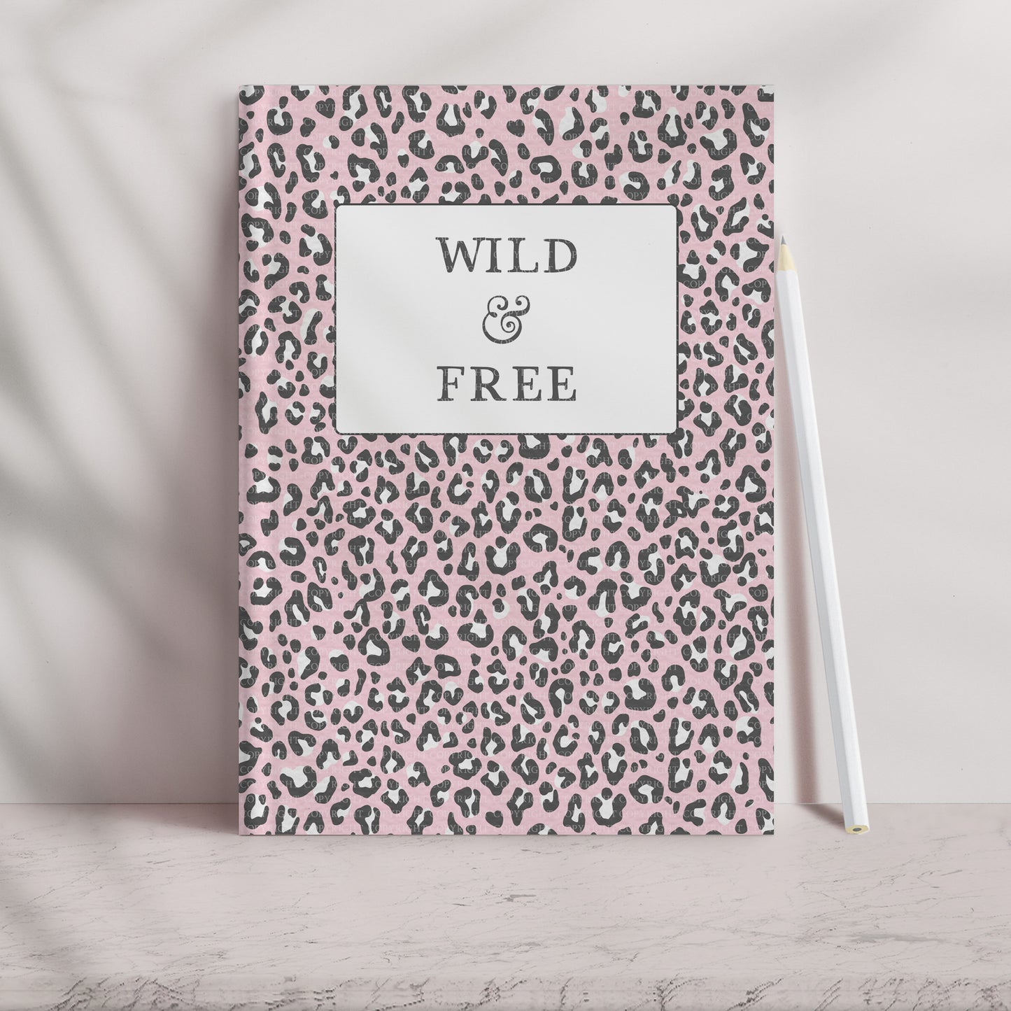 Leopard Print Pattern - Pink