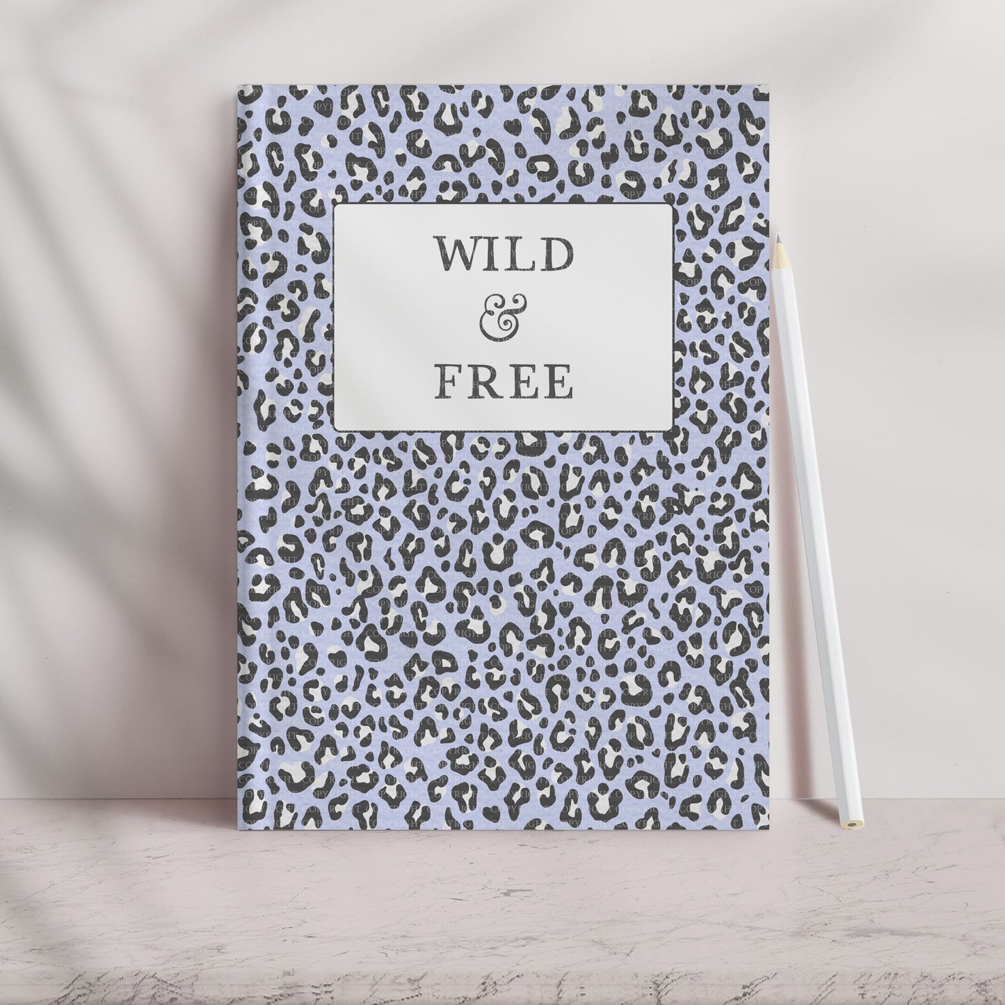 Leopard Print Pattern - Purple