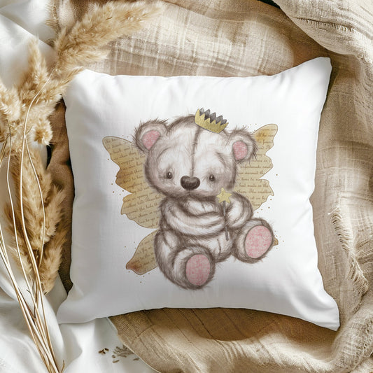 Mixed Media Fairy Bear