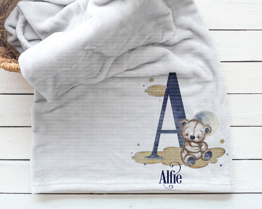 Mixed Media Twinkle Bear Alphabet