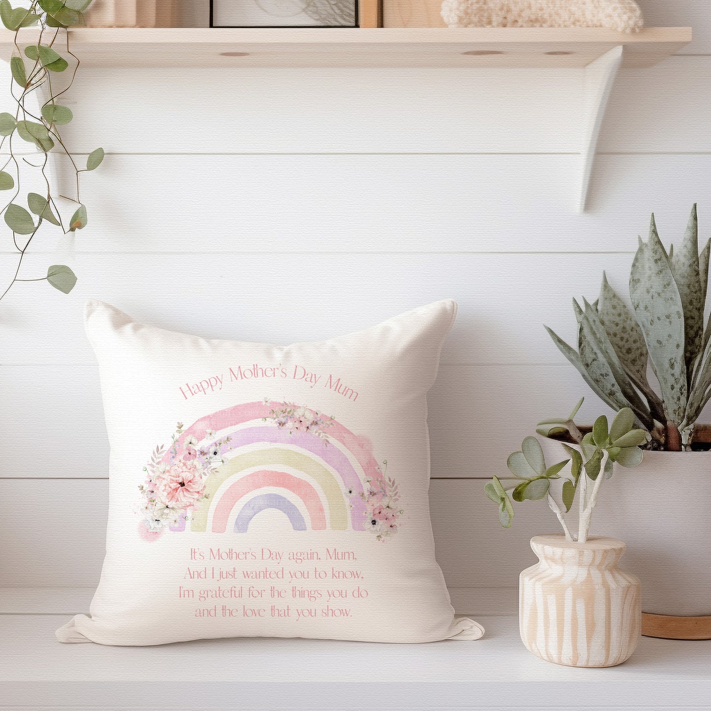 Mother's Day Floral Rainbow