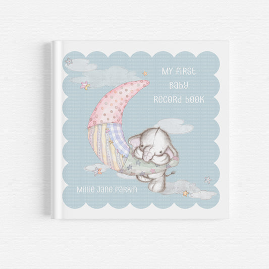Nelephant Baby Birth Record Book
