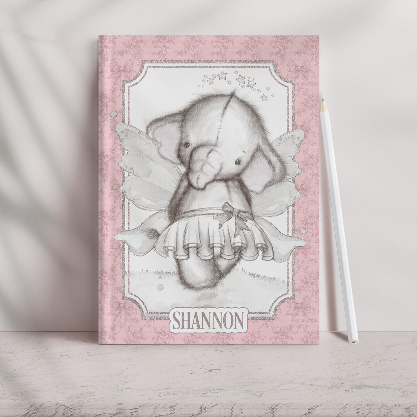 Nelephant Fairy Notebook Card