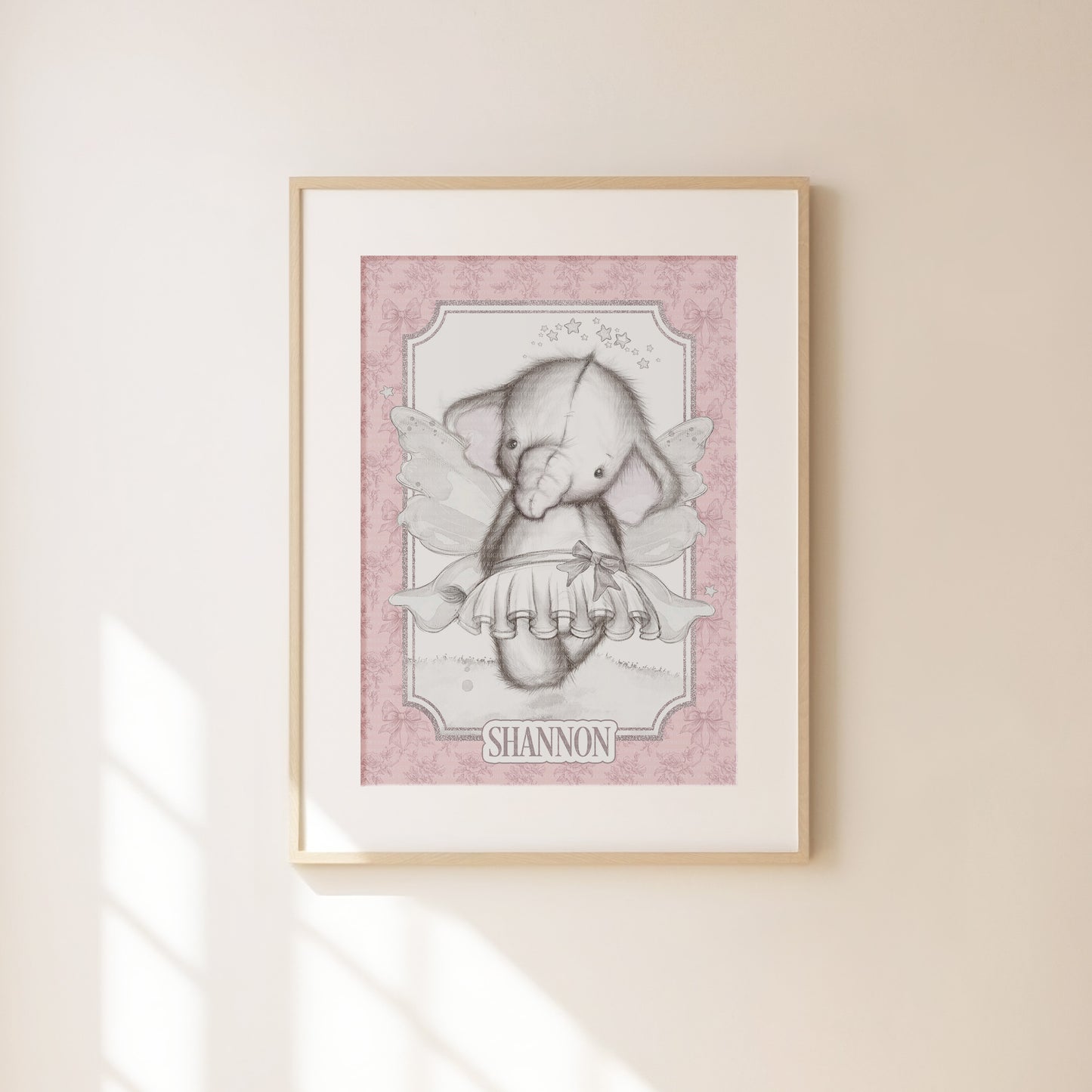 Nelephant Fairy Notebook Card