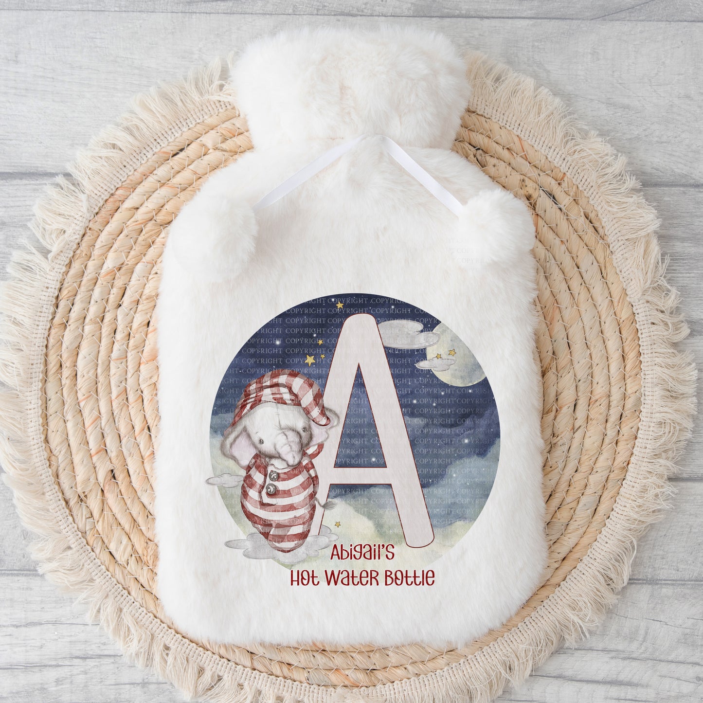 Nelephant Red PJs Alphabet