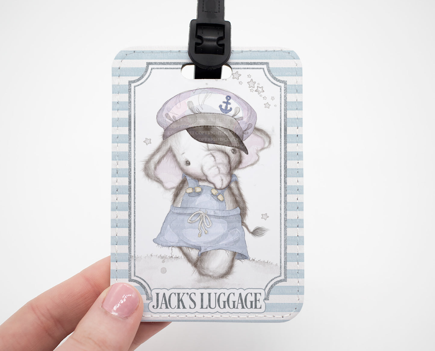 Nelephant Sailor Notebook Card
